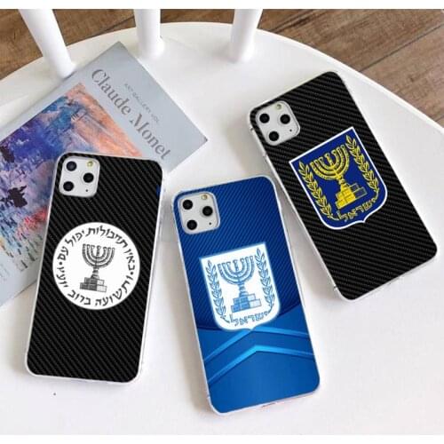 Israeli Army Mossad Special Phone Case for iphone 12 pro max 11 pro XS MAX 8 7 6 6S Plus X 5S SE 2020 XR cover