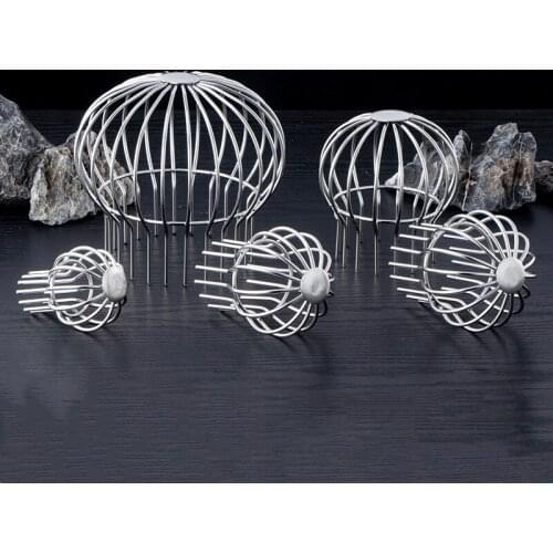 Stainless Steel Floor Drain Anti-blocking Rain Water Filter Stopper Shower Garden Drain Pipe Strainer Protective Cover Hardware