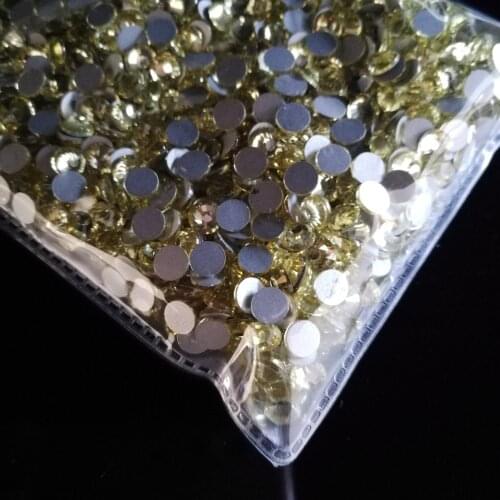 Jonquil Rhinestones Round Shape Non Hotfix Rhinestone Non Glue Base SS12 SS16 SS20 All Sizes Decoration Rhinestones