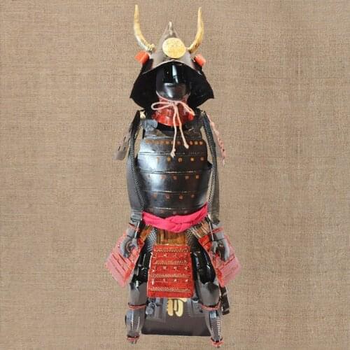 Retro decoration ornaments iron Japanese small armor office shop furnishings display props gifts