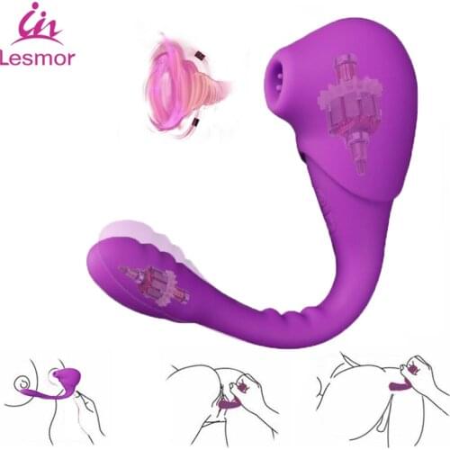 Sucking Vibrator Sex Toys for Woman Adult Sucker Clitoris Stimulator G Spot Vagina Anal toys Vibrator Famela Masturbator Dildos