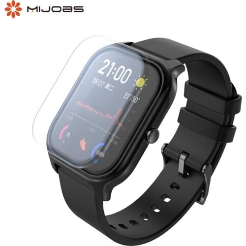 For Huami Amazfit GTS screen protector soft film for Amazfit Bip protective screen smart bracelet accessories full screen film