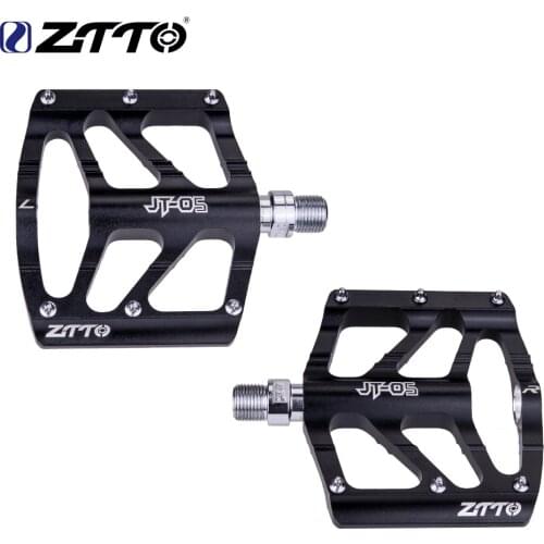 ZTTO MTB Mountain Road Bike Pedals Platform Flat Pedals sports Non-Slip Sports cycling pedal Alloy for BMX XC fat Bike