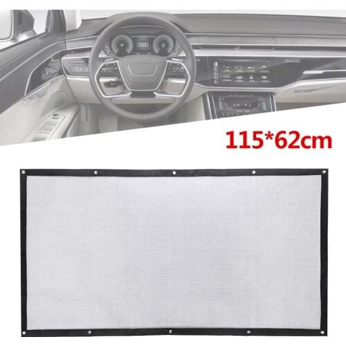 1set Pets Dog Car Front Seat Guard Barrier Safety Net Van Auto Protector Mesh Installed On Handle Headrest 115x62cm DIY Moulding