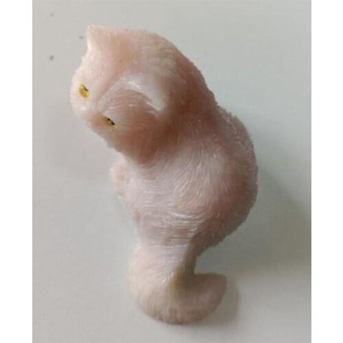 1PC Custom cat carving