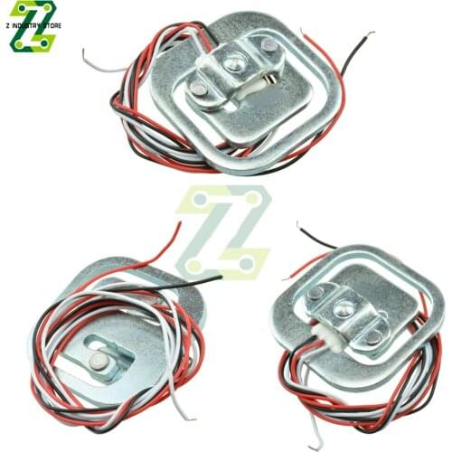 4Pcs 50KG Human Scale Body Load Cell Resistance Strain Weight Sensor Pressure Sensors Measurement Tools