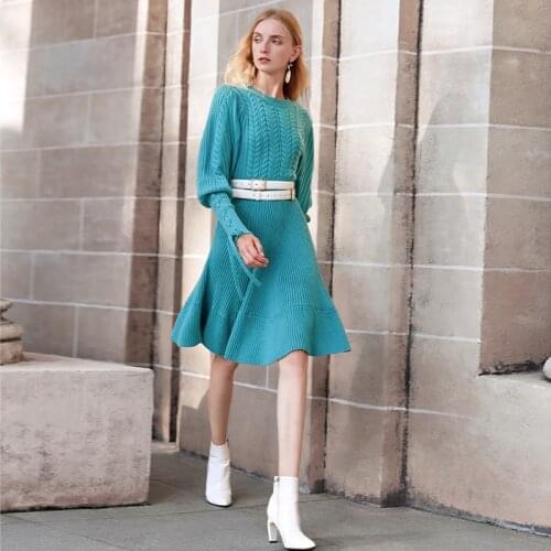 Amyenjoylife Fashionable Knitted Dresses