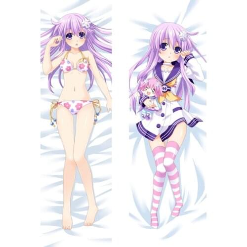 Anime GAME Hyperdimension Neptunia Nepgear Kawaii Pillowcase Pillow Case Hugging Body Bedding