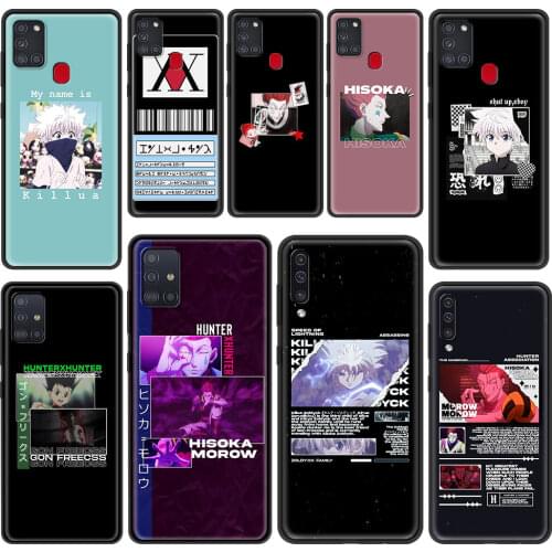 Hunter HXH Anime Hunter X Hunter Case For Samsung Galaxy A51 A71 A21s A31 A41 A01 A11 A42 A12 A32 A52 A72 A02s Soft Cover Coque