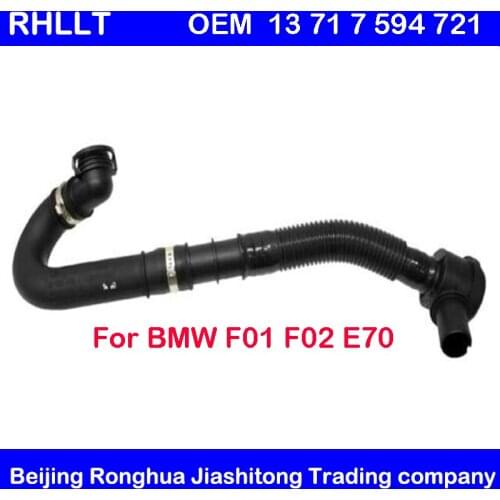 For BMW F01 F02 E70 Turbocharger Bypass Valve Assembly w/ Hose OEM 13717594721
