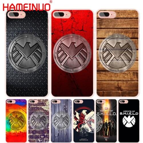 HAMEINUO agent of s.h.i.e.l.d shield logo cell phone Cover case for iphone 6 4 4s 5 5s SE 5c 6 6s 7 8 X plus
