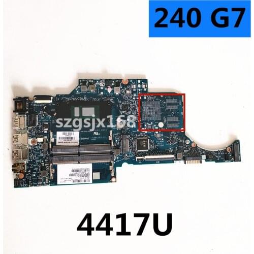 For Hp 14-CK 14-CF 240 G7 Laptop Motherboard L51527-001 L51527-601 Com Pentium 4417U GRANGER-6050A2977601-MB-A0 100% Testado