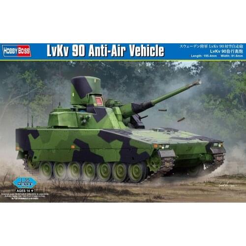 Hobbyboss model model kit 84507 1:35 - LvKv 90 Anti-Air Vehicle