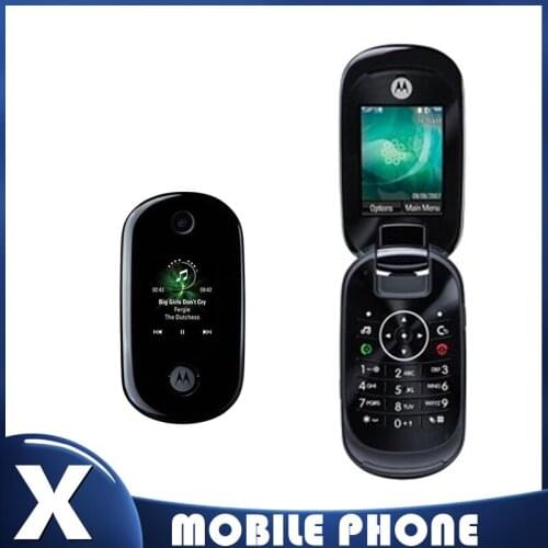 Motorola U9 Refurbished-Original Unlocked GSM 850 / 900 / 1800 / 1900 2.0" 2MP Old Phone Delivery Fast High qualityy