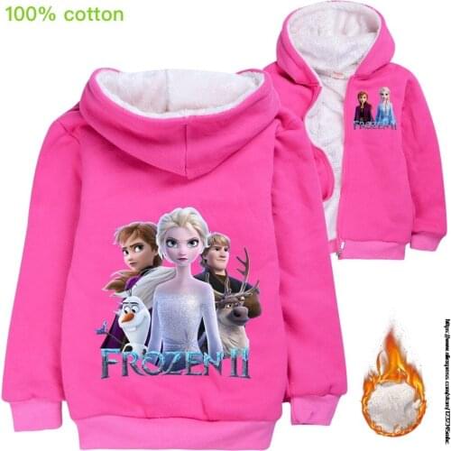 New Frozen Elsa Fashion Children Hoodies Boys Clothing Girls Sweatshirts warm Printed Preston Playz Tops Kids Grinch Clothes