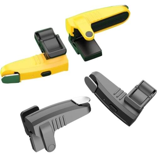 New ABS Game Controller Accessorie PUBG Gamepad Joystick Trigger Aim Shooting Handle L1 R1 Key Aux Fire Button for IOS Android