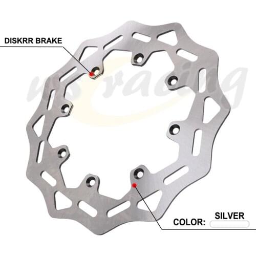 Motorcycle Brake Disc Rotor For Kawasaki KX125 KX 125 1985 1986 1987 1988 KDX 200 1986 1987 1988 KX 250 500 1985 1986 1987 1988