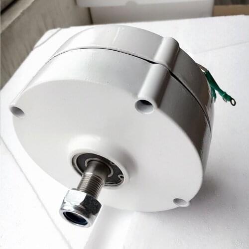 With mounting base PMG generator for wind turbine 200w available in 12v/24v rated revolution 600RPM