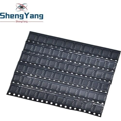 ShengYang 60pcs = 6 kinds * 10 pcs 24C02 24C04 24C08 24C16 24C32 24C64 sop kit Each 10pcs (12-21)