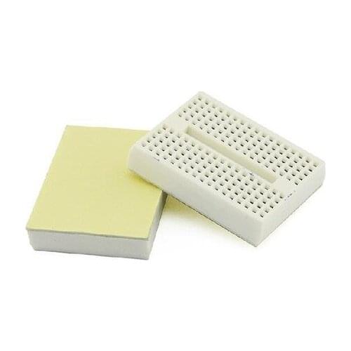SYB-170 Mini White Experiment Breadboard Color plate 35*47*8.5 MM