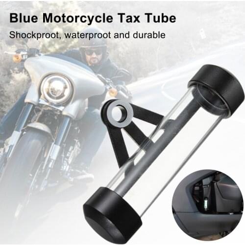 Universal Motorcycle Label Holder Motorbike Motorcycle Waterproof Anti-Theft with Screws and Driver for Motorbike Scooter Moped
