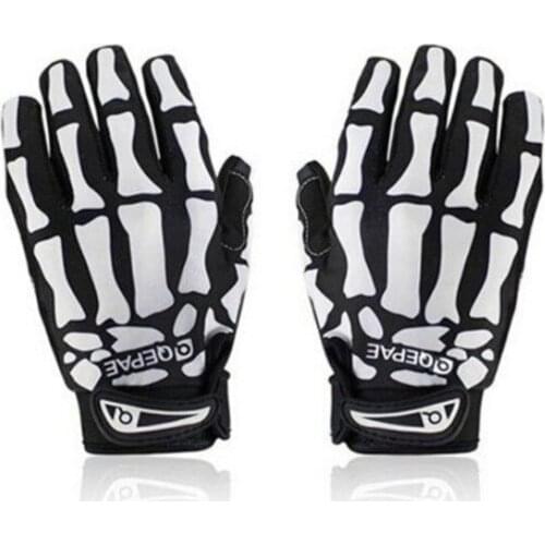 Cycling Otudoor Sport Racing Bicycle Motorcycle Ghost Skeleton Skull Bone Gloves