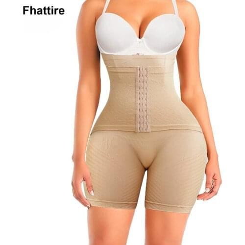 High Waist Trainer Butt Lifter Panties Bodysuit Short Tummy Control Panties Fajas BBody Shapers Women Legging Slimming Shapewea