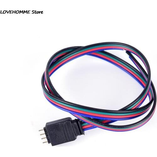 1pcs 4 Pin 3528/5050 50mm Colorful LED Tape Light Connector Waterproof Strip to Wire Use RGB LED Strip Connector