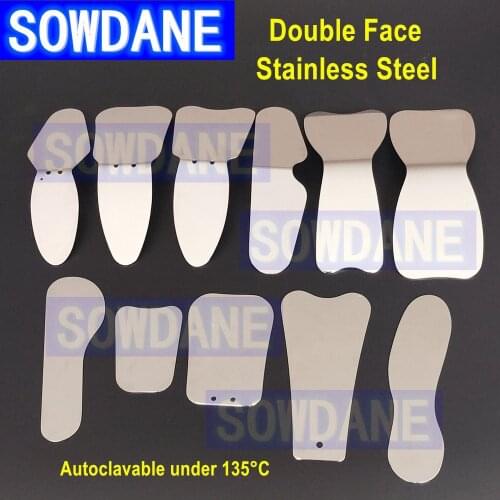 1 piece Dental Orthodontic Teeth Whitening Autoclavable Dental Oral Photographic Mirror Reflector Double-Side Dental Teeth Check