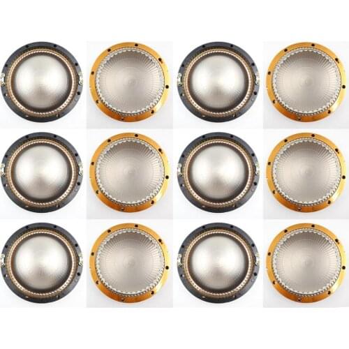 12pcs Replacement 16 ohm Diaphragm For P-Audio PA-D99 & PA-DE99 Driver Pure Aluminium Flat wire