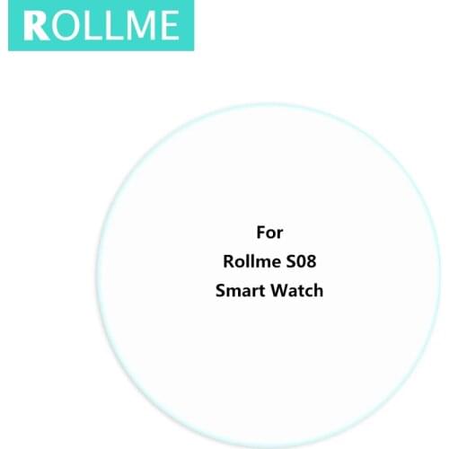 Rollme S08 Smart Watch Tempered Glass Screen Protector Film For Rollme S08 Smartwatch 2PCS