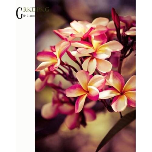 5d DIY Diamond Embroidery Diamond Painting Gardenia white Cross Stitch Full Square Rhinestone Mosaic Unfinished Home Decoration