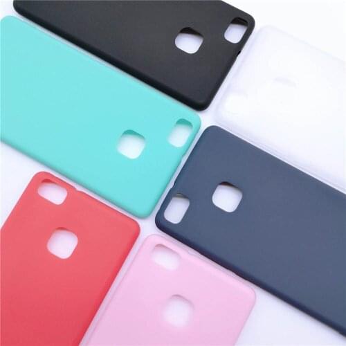 For Huawei P9 Lite Case For Huawei P9 Lite Phone Cases Silicone Soft Candy Color Back Cover For Funda Coque Huawei P9lite 2016