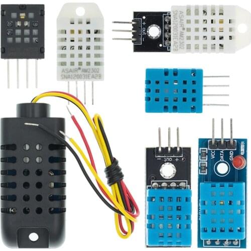 Digital Temperature and Humidity Sensor DHT11/DHT12 DHT22 AM2302 AM2301 AM2320 sensor and module For Arduino electronic DIY