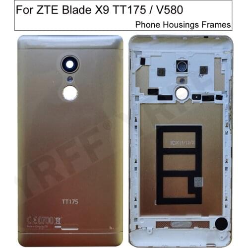 For ZTE Blade X9 TT175 Mobile Phone Housings Frames For ZTE Blade V580 Battery Back Cover Door Housing Case