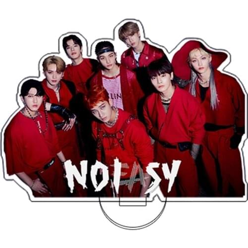 KPOP Stray Kids New Album NOEASY Acrylic Transparent Stand Figure Desktop Stand Model Fans Collection