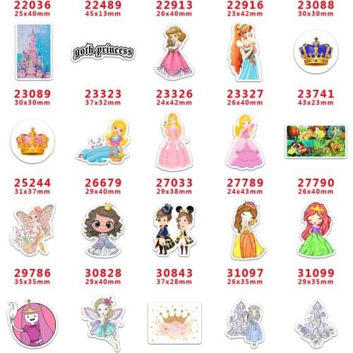 2020 new arrival Free shipping 30 pcs/package printed resin planar flat-back resins for Hair Bow Decoration PR22036