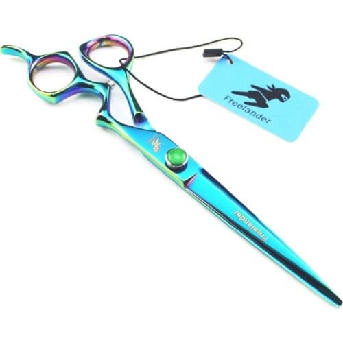 Freelander 7.0 inch Japan 440C Steel Dog Grooming Cutting Scissors/Thinning Scissors/Shears for Pet Groomer Trimming/Cutting