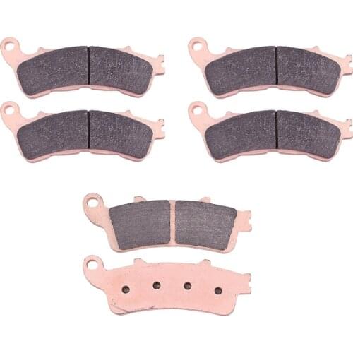 Front Rear Brake Pads For HONDA NT700 NT700V Deauville NT 700 VFR800 VFR800A VFR 800 XL1000 XL1000V Varadero XL 1000 ST1300 1300