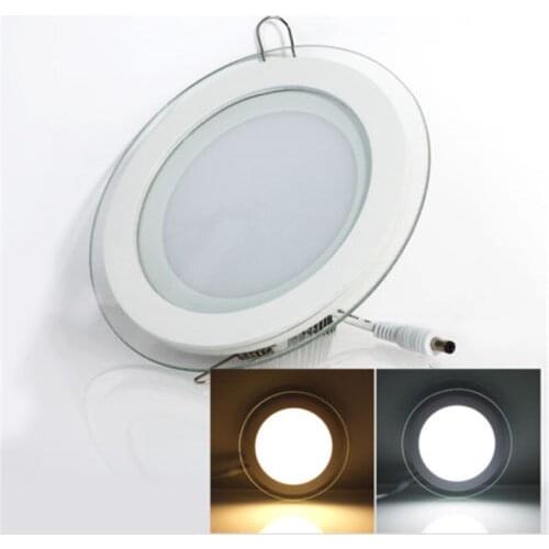 Dimmable LED Downlight 6W 9W 12W 18W Recessed Ceiling Indoor Light Warm/Natural/Cold White Kitchen Bathroom Light Panel Light