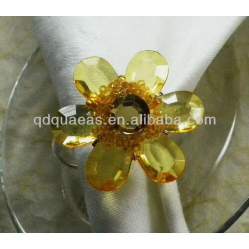 Aliexpress sold beaded wedding napkin ring