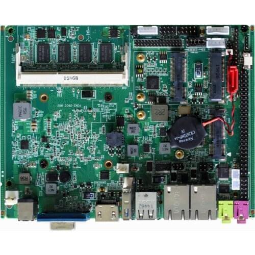 Industrial Main board for POS for Digital Signage with J1900 intel processor 4Gb ram lvds thin mini itx Motherboard