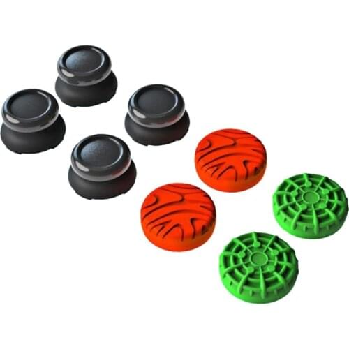 8 Pieces/set Silicone Thumb Grip Controller Analog Joystick Covers Replacement Compatible with Series S/X, XB One N0PB