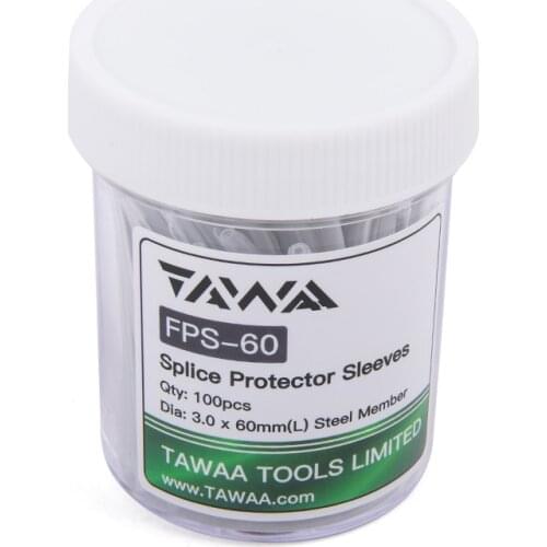 TAWAA KPS-60 Fusion Splice Fiber Protection Sleeve 100 pcs Package