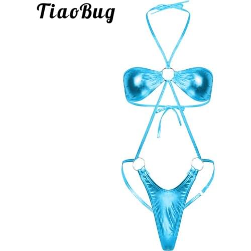 TiaoBug Halter Swimwear