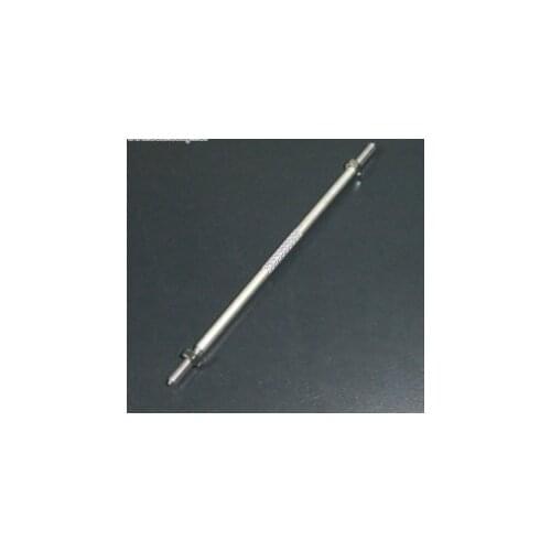 Titanium Alloy Knurled Push Rod M3X100mm with Double Sides Counterclockwise Teeth