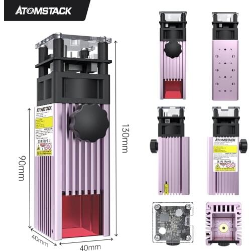 ATOMSTACK M40 40W General Purpose Module For Laser Engraver Machine Engraving Wood/Leather/Metal/Acrylic CNC Router Cutting