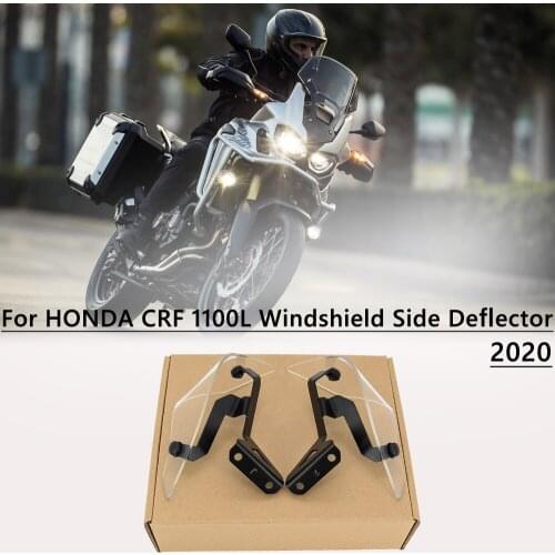 Motorcycle Windshield Upper Deflector For HONDA CRF 1100L Africa Twin Adventure Sports 2020 Front Wind Deflector Side Deflector