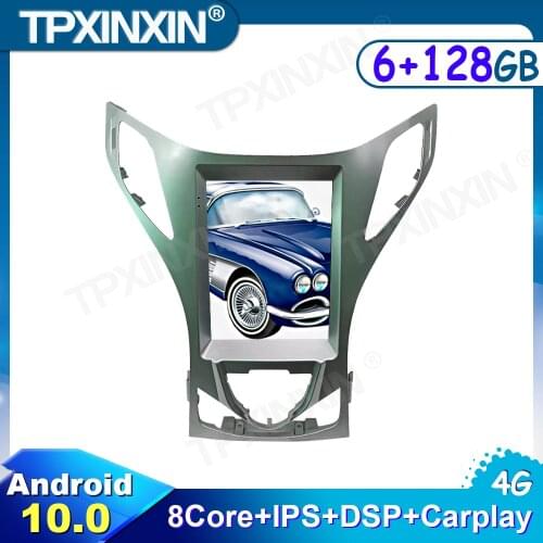 Vertical Big Screen Android For Hyundai AZERA Grandeur Car Radio GPS Navigation Audio Screen Multimedia DVD Video Player Stereo