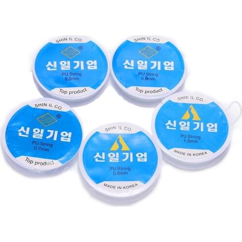 High Quality Crystal Elastic Beading Line Cord Thread String Stretch Elastic Beading Cord Wire For DIY Bracelet Jewelry Making